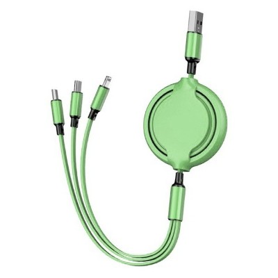 一拖三數據線伸縮系列